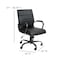 Flash Furniture Mid-Back Black LeatherSoft Executive Swivel Chair GO-2286M-BK-BK-GG - alternate 4